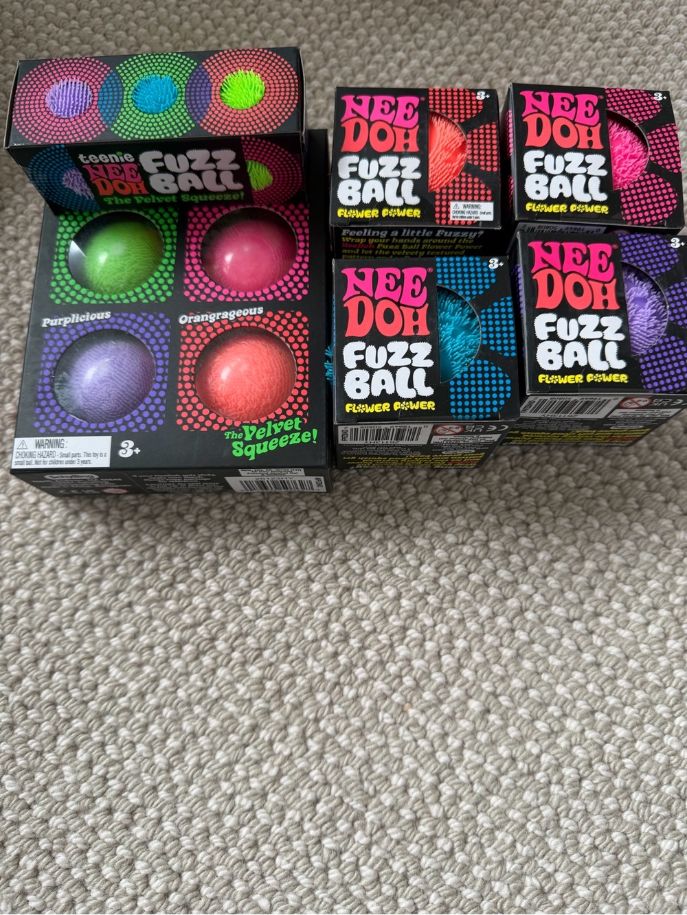 NeeDoh Fuzz Ball bundle